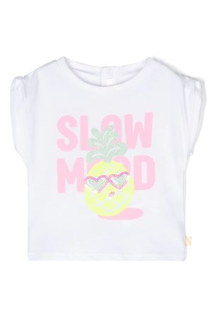 white cotton tshirt BILLIEBLUSH KIDS | U2003910P